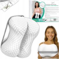 ОРТОПЕДИЧЕСКАЯ ПОДУШКА МЕЖДУ КОЛЕНЯМИ ДЛЯ СНА, ЛАСТОВИЦА ДЛЯ НОГ, ПЕНА С ЭФФЕКТОМ ПАМЯТИ