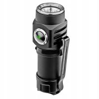 Мощный мини светодиодный фонарик перезаряжаемый ручной everActive FL-50R USB-C 500lm клип