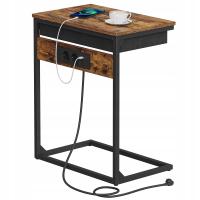 Stolik pomocniczy - stolik pod laptopa ze stacją ładującą