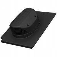 Wywietrznik połaciowy Parotec do dachówki Braas Teviva - Czarny 9005