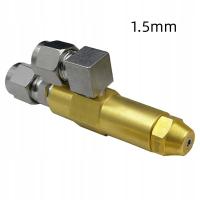 Wtryskiwacz syfonu oleju, dysza palnika na olej przepracowany, 1,5 mm