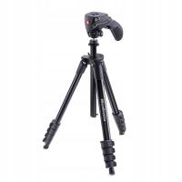 Tripod Manfrotto Compact Action Smart 155 cm czarny statyw do telefonu 61