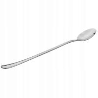 Łyżeczki długie do kawy koktajlowe deserowe połysk Tadar Bravo 6 sztuk