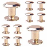 Заклепки витая, Заклепки, болты для крепления 5 мм, Серебро, 10шт