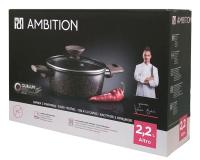 Garnek tradycyjny Ambition 2,2 l z pokrywką