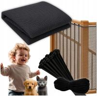 SIATKA ZABEZPIECZAJĄCA NA SCHODY BARIERKI BALKON OCHRONNA DZIECI KOTA 3m