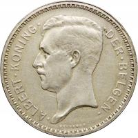 Belgia, 20 franków 1934, Albert I, Belgen, st. 2-