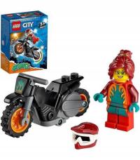 KLOCKI LEGO CITY 60311 OGNISTY MOTOCYKL KASKADER