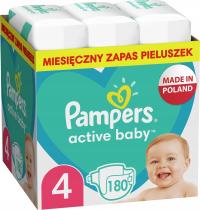 Подгузники Pampers Active Baby размер 4 180 шт.