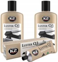 K2 LUSTER Q1 Q3 Q5 набор полировальная паста для полировки лака 3 этапа