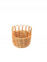 Wiklinowy Uchwyt na szklankę koszyk do szklanek z wikliny