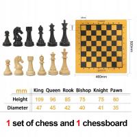 szachy i styl szachownicy Plastikowa imitacja drew