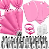 СИЛИКОНОВЫЙ КОНДИТЕРСКИЙ РУКАВ ПРИКЛАДЫ ТОРТ ТОРТ УКРАШЕНИЕ 37 EL НАБОР XXL