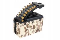 Elektryczny magazynek pudełkowy A&K na 2000 kulek do replik typu M249