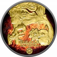 Srebrna moneta bulionowa Płonąca Rusałka Bestie Słowiańskie BU
