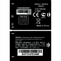 Nowa Bateria 650 mAh do Alcatel OT 2010X, 2012D, 20.12D, 356, 665 665X