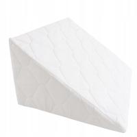 Poduszka klin antyrefluksowa,pod plecy,pod nogi, zdejmowany pokrowiec-biała