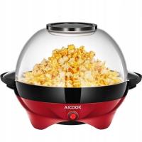 Maszyna Urządzenie do popcornu Aicook RH-906 czerwony 800W
