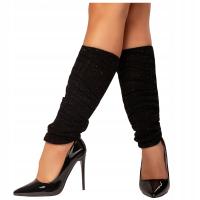 GETRY NA BUTY NOGI OCIEPLACZE CIEPŁE BAWEŁNIANE MODNE WŁOSKIE Z BROKATEM