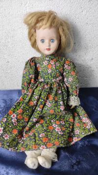 Старая фарфоровая кукла 40 см