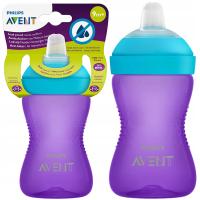 KUBEK NIEKAPEK Z MIĘKKIM USTNIKIEM PHILIPS AVENT SCF802/02 300 ml 9m+