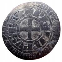 NumisMATI WS1634 Туронский Пенни Филипп Красивый 1285-1314 серебро