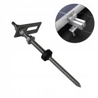 Śruba dwugwintowa fotowoltaika M10x300 EPDM DWUGWINT do paneli PV + ADAPTER
