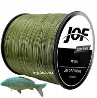 plecionka Jof 500 m 0,16 mm army green karpiowa spining zielona