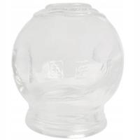 BAŃKA CHIŃSKA SZKLANA OGNIOWA FI 55MM LEKARSKA