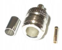 Разъем N обжимной для кабеля H155 (0549)