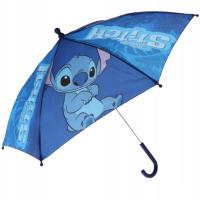 Parasolka Disney Stitch niebieska dla chłopca lekki parsol