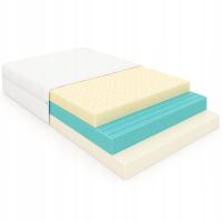 MATERAC PARANA LUX piankowy z lateksem antyalergiczny 160x80x13 pokrowiec