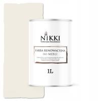 FARBA DO MEBLI KUCHENNYCH FRONTÓW SZAFEK BIAŁY ALPEJSKI RAL9010 MAT 1L