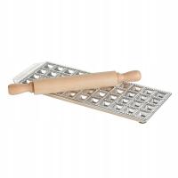 IMPERIA Zestaw Forma, Płytka do pierożków Ravioli 44 szt + WAŁEK