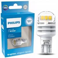 Philips светодиодная лампа заднего хода W16W Pro6000 6000K