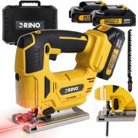 WYRZYNARKA PIŁA DO DREWNA AKUMULATOROWA 2X BATERIA 2AH RINO LASER OSŁONA