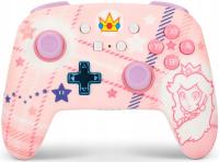 PowerA SWITCH Pad bezprzewodowy Enhanced Princess Peach Plaid