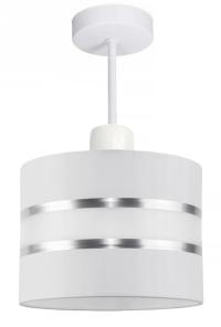 LAMPA SUFITOWA WISZĄCA LOFT ŻYRANDOL DO SALONU ABAŻUR LED NOWOCZESNA E27