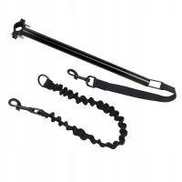 SMYCZ ROWEROWA Z WOLNYMI RĘKAMI SZELKI DLA PSA LINKA BEZPIECZEŃSTWO