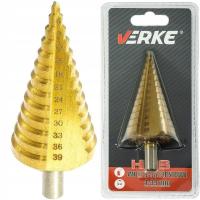 VERKE V05059 WIERTŁO STOPNIOWE STOŻKOWE HSS 4-39 MM Verke PL