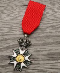 Francja , Medal rycerski Legionów Cesarza Napoleona , Brązowy , kopia