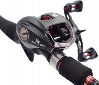 MULTIPLIKATOR DIWA CARBON FIBER BAIT CASTING REEL 6.3:1 LP-200R (RIGHT)
