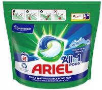 Ariel 65 шт 3в1 MOUNTAIN SPRING капсулы для стирки