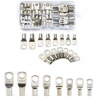 Набор кабельных разъемов для глаз луженая медь 60 шт.