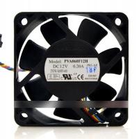 4-wire PVA060F12H 6020 6CM 12V 0.20A four-wire PWM speed control Fan