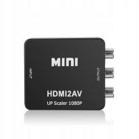 HDMI na RCA AV/Adapter CVBS HD 1080P Mini HDMI2AV