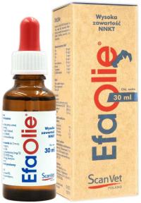 SCANVET EFA OLIE Омега-3 Омега-6 для собаки кошки 30 мл