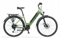 Городской электрический велосипед LEVIT MUSCA HD 630 low green 18