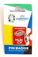 Odznaka miasto gospodarz Monachium UEFA Euro 2024