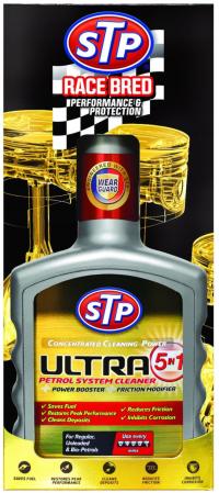 STP Ultra 5 in 1 очищающая формула для бензина